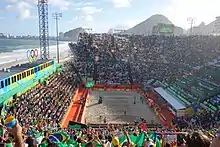 Image 14Olympics 2016 tournament (from Beach volleyball at the Summer Olympics)