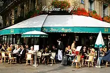 Image 36Les Deux Magots in Paris, once a famous haunt of French intellectuals (2006) (from Coffee culture)