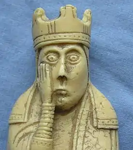 Image 20The Lewis chessmen (named after their find-site) belong to some of the few complete medieval chess sets that have survived until today. The chessmen are believed to have been made in Norway, perhaps by craftsmen in Trondheim (where similar pieces have been found), sometime during the 12th century.Photo Credit: Finlay McWalter