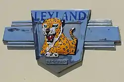 Image 224Manufacturers badge of a Leyland Leopard bus (from Bus manufacturing)