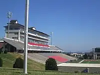 End stand, 2011