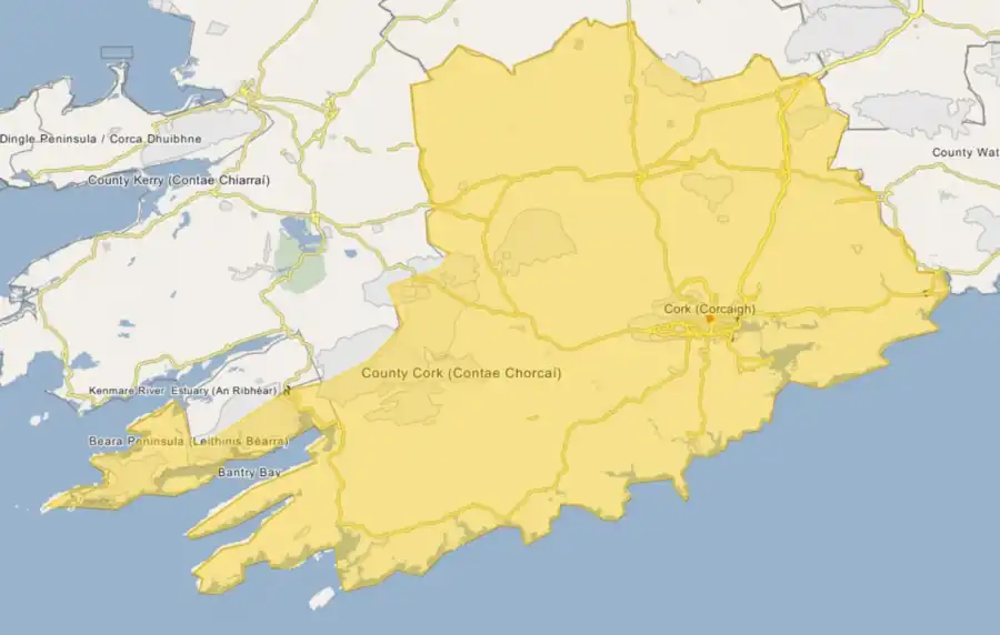 Wilton is located in County Cork