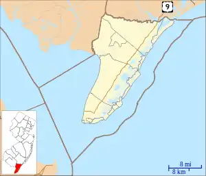 Avalon Life Saving Station is located in Cape May County, New Jersey