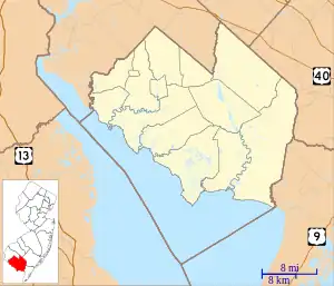 Lakeside-Beebe Run is located in Cumberland County, New Jersey