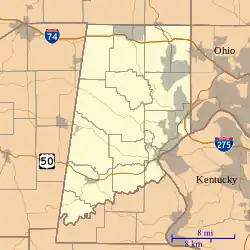 New Alsace is located in Dearborn County, Indiana