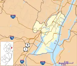 Buildings at 1200–1206 Washington Street is located in Hudson County, New Jersey