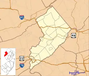 Brainards is located in Warren County, New Jersey