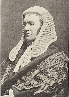 Image 10Lindley LJ was the leading expert on partnerships and company law in the Salomon v. Salomon & Co. case. The landmark case confirmed the distinct corporate identity of the company. (from Corporation)