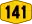 Federal Route 141 shield}}