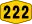 Federal Route 222 shield}}