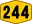 Federal Route 244 shield}}