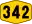 Federal Route 342 shield}}