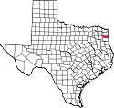 State map highlighting Marion County