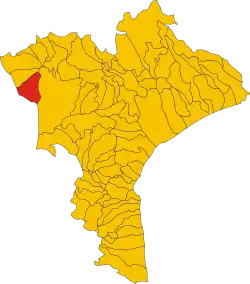 Gizzeria within the Province of Catanzaro
