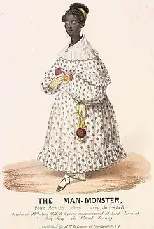 Image 1Lithograph of trans woman Mary Jones, whose 1836 trial gripped American media