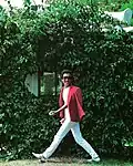 Masayoshi Takanaka walking