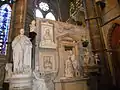 Monument to William Shakespeare in Poets' Corner, Westminster Abbey
