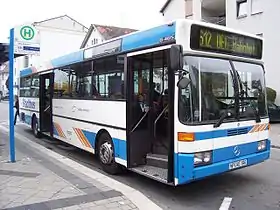 Image 177A Mercedes-Benz O405 integral bus (from Bus manufacturing)