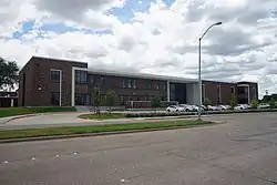 Front building of Mesquite High School