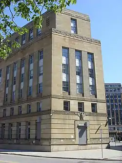 Michael J. Dillon Memorial United States Courthouse (1936) by Edward Brodhead Green