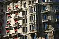 The exclusive Hotel Gallia, situated in Piazza Duca d'Aosta