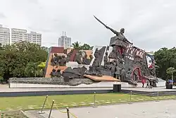 The front of the shrine