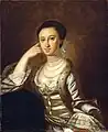 Mrs. James Skirving (Sarah Vinson), 1766, Gibbes Museum of Art.