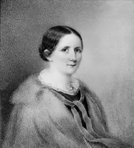 The Artist's Sister, Eliza Hall Ward, undated. Miniature on ivory, 4 1/4 x 3 3/4 in. On the art market in November 1946