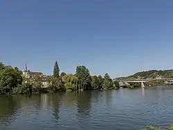 Namêche viewed from across the Meuse