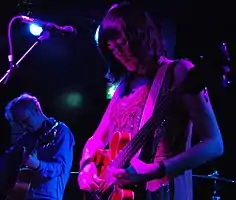 Damon & Naomi performing at The Scala in London, November 2007