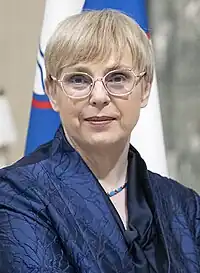 SloveniaNataša Pirc MusarPresident
