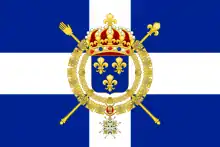 The merchant flag of France (1689 design)