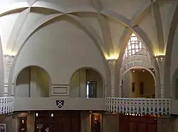 Newman College: interior of the dining room