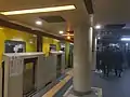 Ginza Line platforms, February 2020