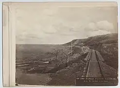 The bare Blue Hill Shale slopes at Yocemento as they appeared in 1873