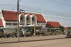 Nong Khai railway station, a railway station located near the border of Laos–Thailand border