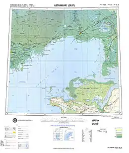 North-East part of the Caspian Sea