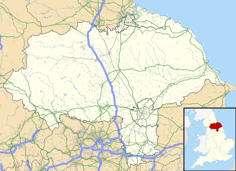 Dunkeswick is located in North Yorkshire