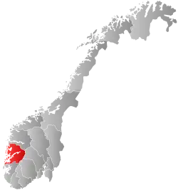 Official logo of Strandebarm Municipality