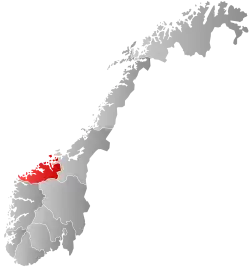 Official logo of Eresfjord og Vistdal Municipality
