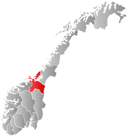 Official logo of Geitastrand Municipality