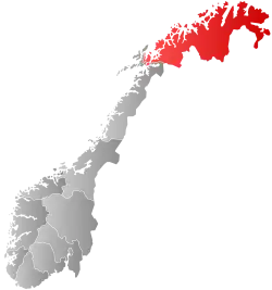 Official logo of Balsfjord Municipality