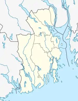 Larvik is located in Vestfold