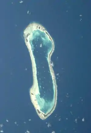 Image 39The atoll of Nukulaelae (from Coral reefs of Tuvalu)