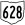 State Route 628 marker