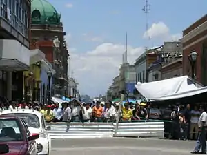 Image 17Protesters barricade the street on June 22 during the 2006 Oaxaca protests.