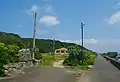 A road near the port