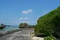 Curved road and view