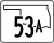 State Highway 53A marker