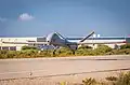 A Hermes 900 UAV of 166 Squadron "Fire Birds" in May 2021